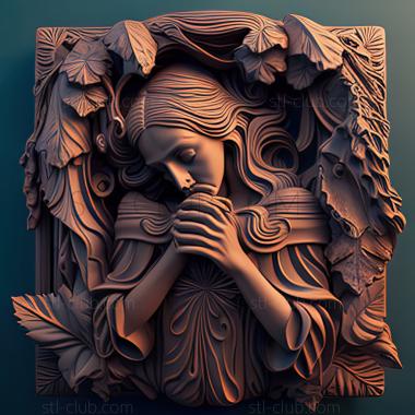 3D модель Святая Эрика игра (STL)